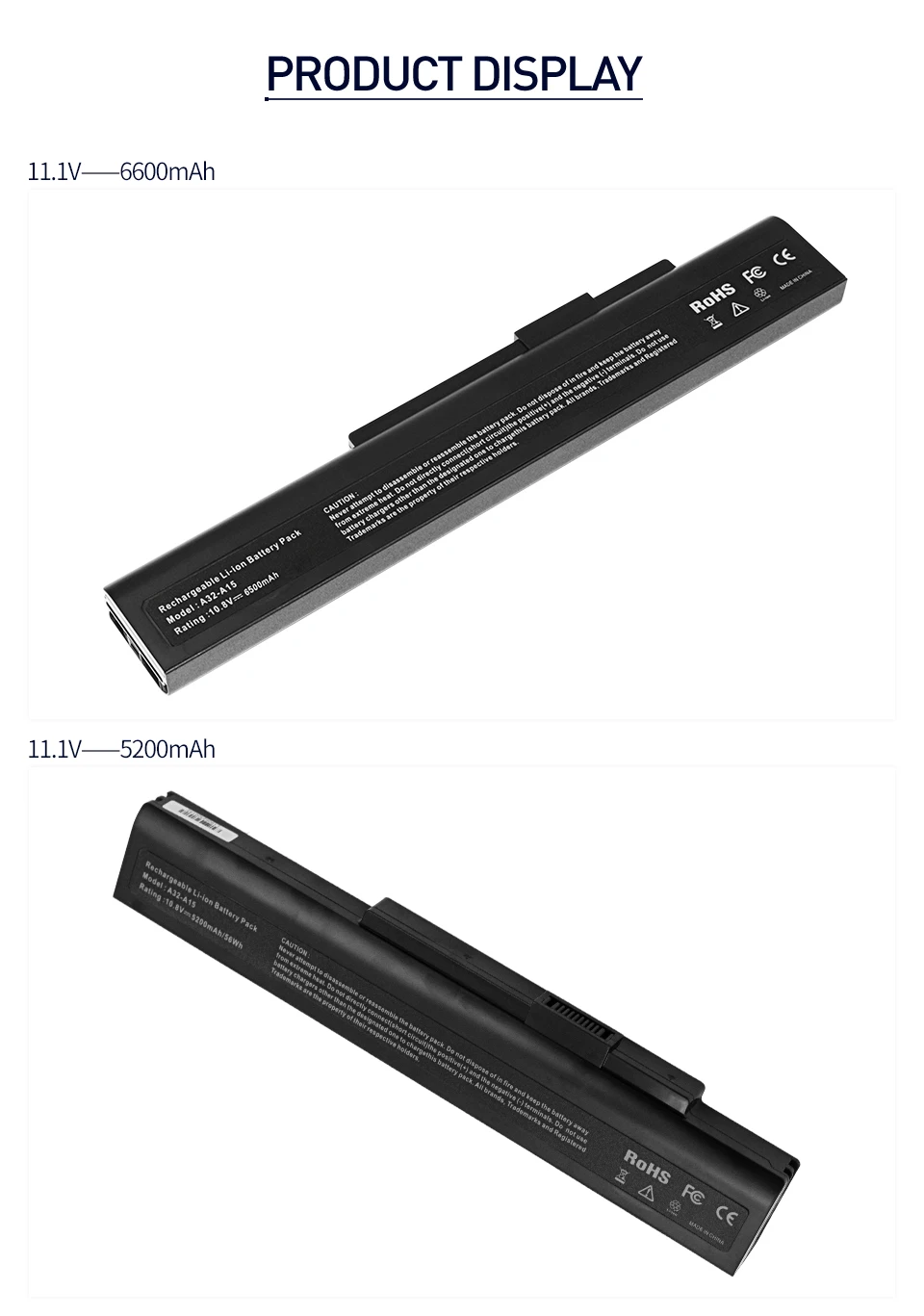 Apexway 6 Cell Аккумулятор для ноутбука MSI MEDION A32-A15 A41-A15 A42-A15 A42-H36 A6400 CR640 CX640 для жемчуга акойя качества E6201 E7201 P6631 P7621
