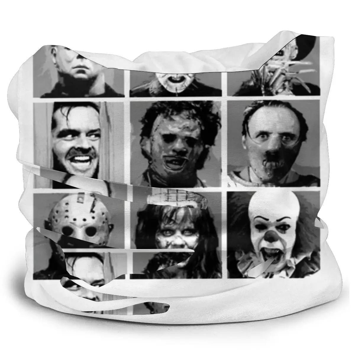 Страшные друзья шарф Шея маска для лица Мужская и женская страшная на Хеллоуин