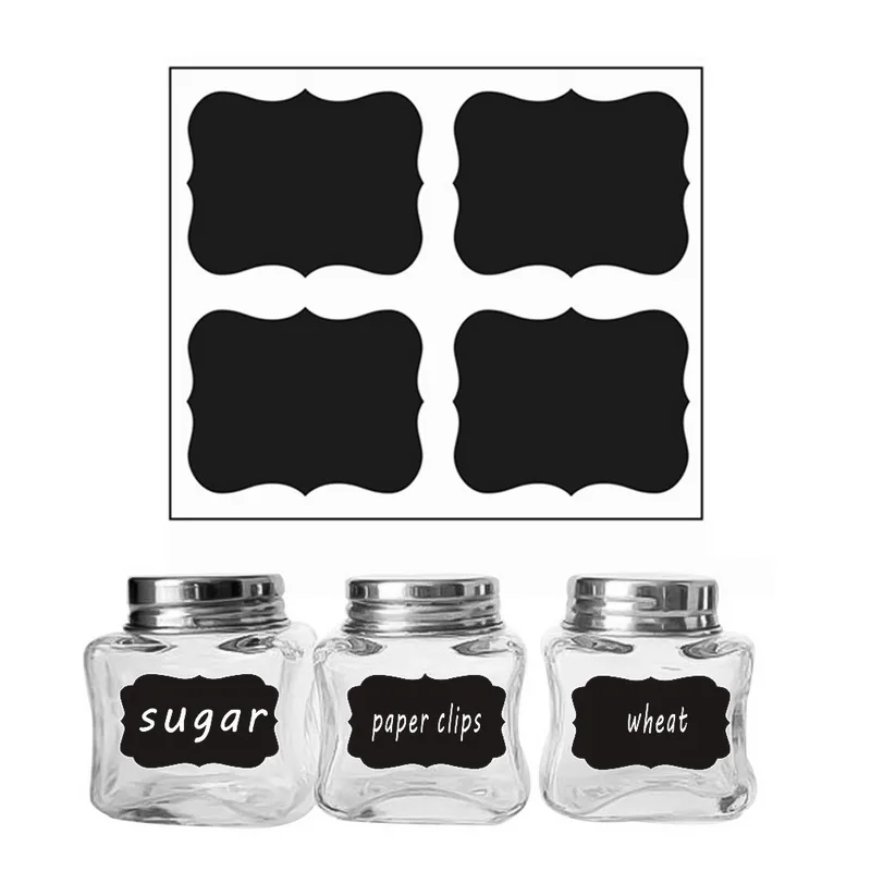 Новинка 1 шт. ПВХ водонепроницаемые наклейки для рукоделия кухонные банки