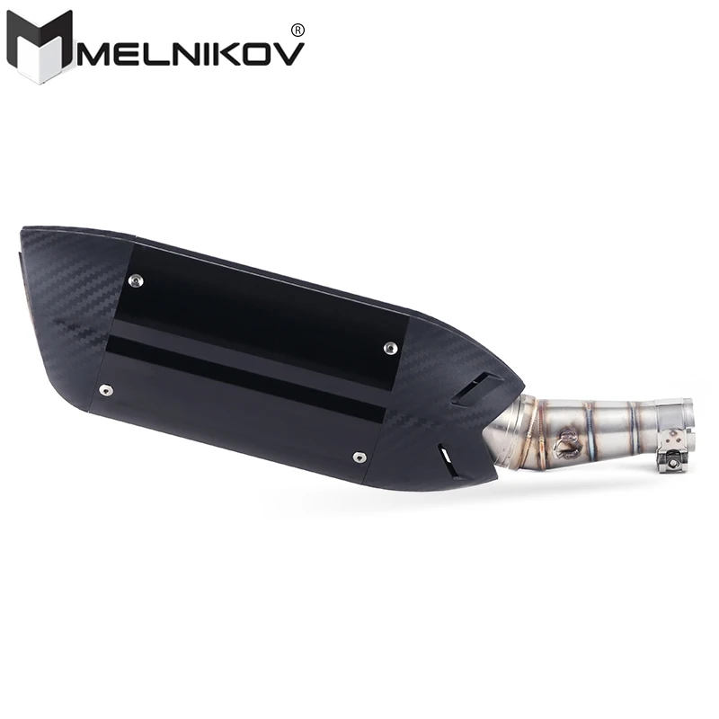 

Exhaust Muffler Pipe Link Middle Pipe Escape Slip-On For Kawasaki Ninja 250 R Ninja 300 Z250 Z300 2008-2017 Exhaust