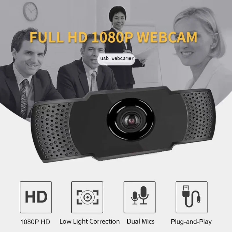 

Portable HD Webcam PC Camera 1080p 720p 480p USB Webcam Laptop Webcamera With Microphone Rotatable Cameras Mini Cam For Computer