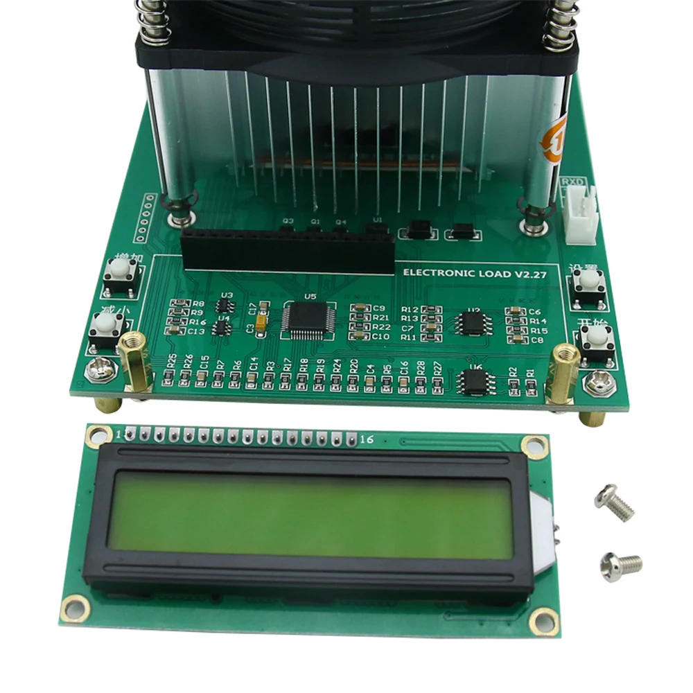 

Discharge Capacity Tester 150W Constant Current Electronic Load 60V 10A Battery Tester Discharge Capacity Meter