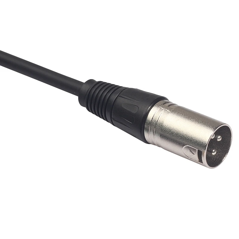 3 Pin Xlr Plug Male to Rca Female Audio Composite Extension Adapter Cable for Micro-phone Amplifier |