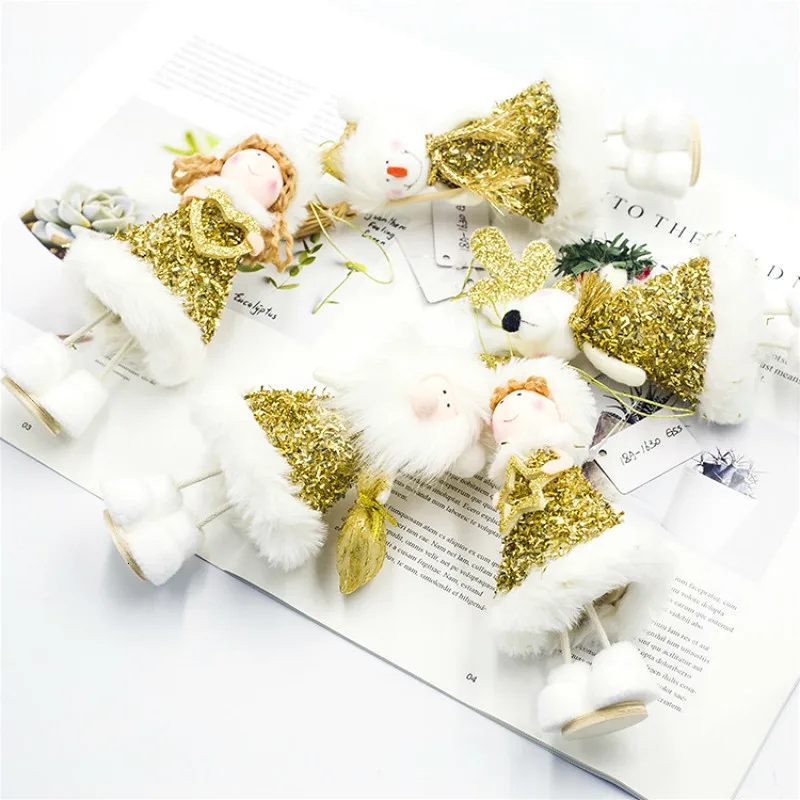 Милый Ангел кукла мини Рождественская елка кулон украшения для дома