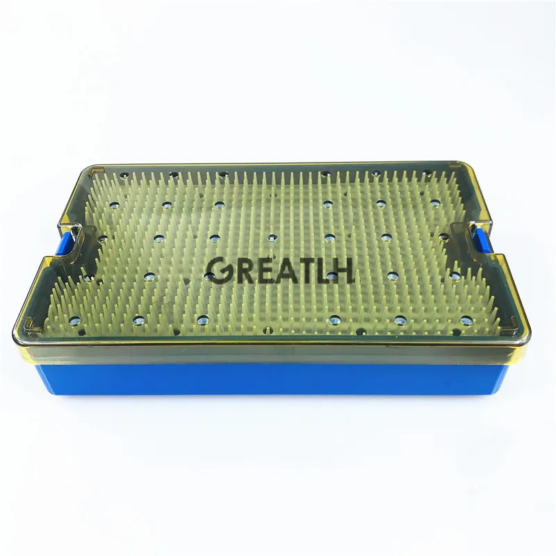 Силиконовая дезинфекционная коробка для стоматологических Дезинфекция