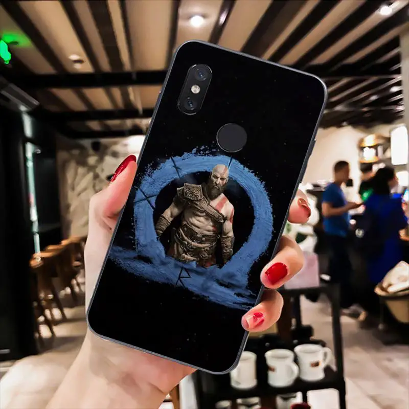 

Spartan God Of Wars Phone Case For Xiaomi Mi 10 5 6 A2 A2lite A1 9 9SE 8Lite 8explorer Pocophone F1 Black Soft TPU Fundas Cove