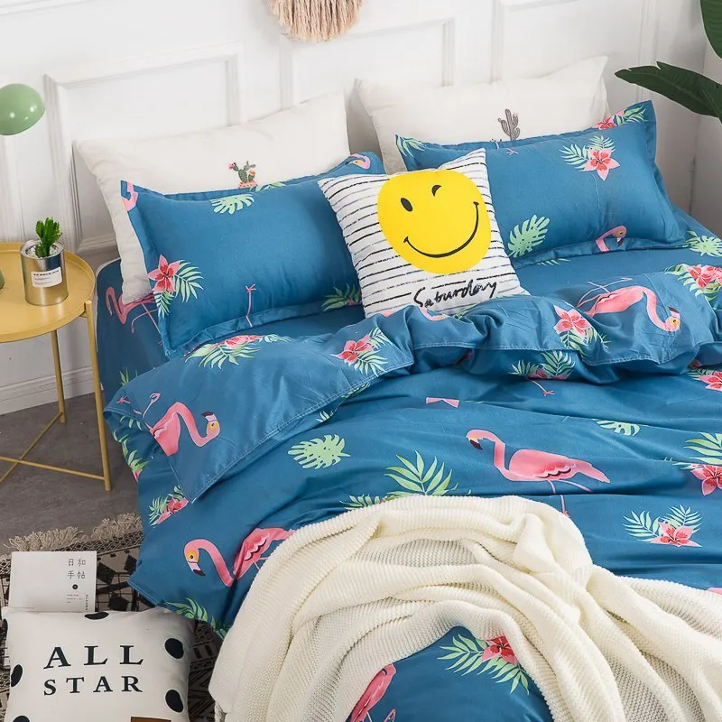 Пододеяльник Yaapeet в простом стиле с молнией хлопковый пододеяльник мягкое одеяло