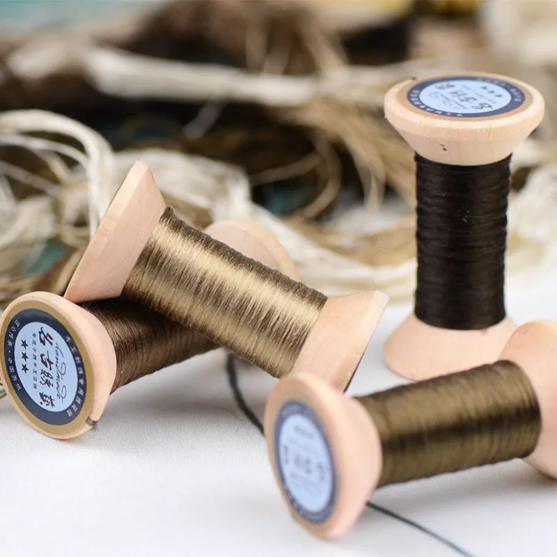 20 meters hand embroidery silk thread per blue brown | Дом и сад