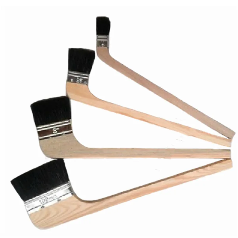 Универсальная щетка с деревянной ручкой для кабана ручка барбекю краска