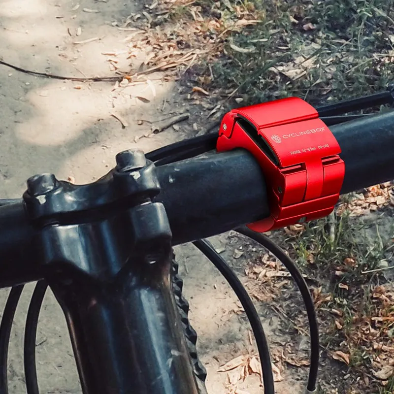 

Bike Phone Holder Aluminum Alloy Portable Ring-Shaped Folding Mobile Phone Holder Motorcycle Bike Handlebar Phone Stand