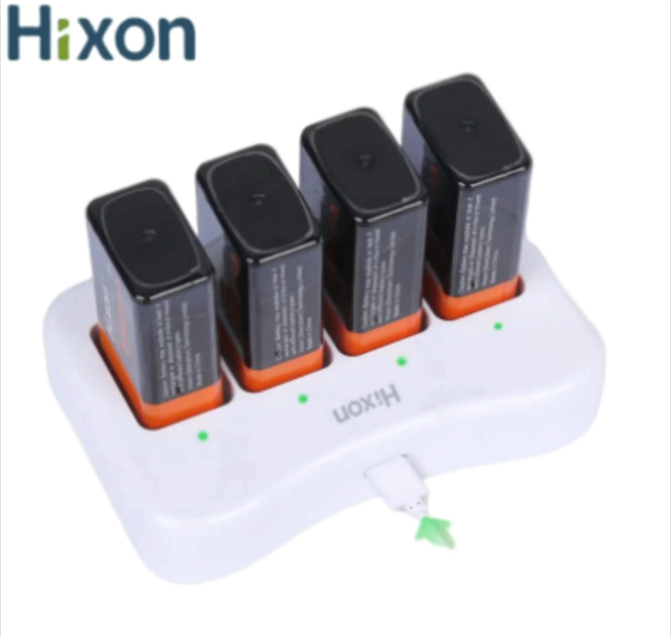 9 в защищенный 850 мАч литий ионный аккумулятор и зарядное устройство для дымовой