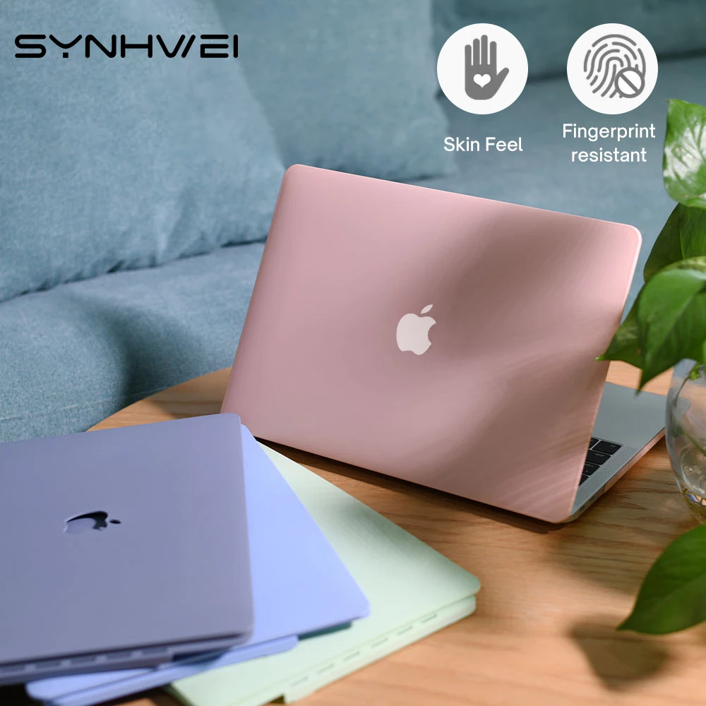 

Laptop Silicone Case For MacBook A2442 A2485 2021 Pro 13 Cover M1 A2338 Touch ID For 13 A2337 Pro 16 Case 11 12 15 Accessories