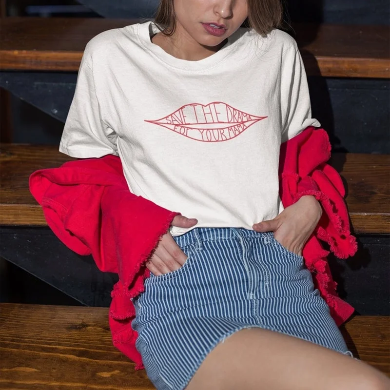 

Love Show Tshirt for Your Mama T-Shirt Women Tshirt Harajuku Plus Size