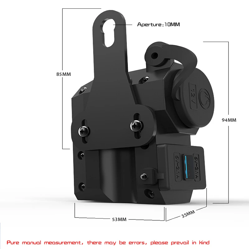 Водонепроницаемое Универсальное зарядное устройство USB для автомобиля