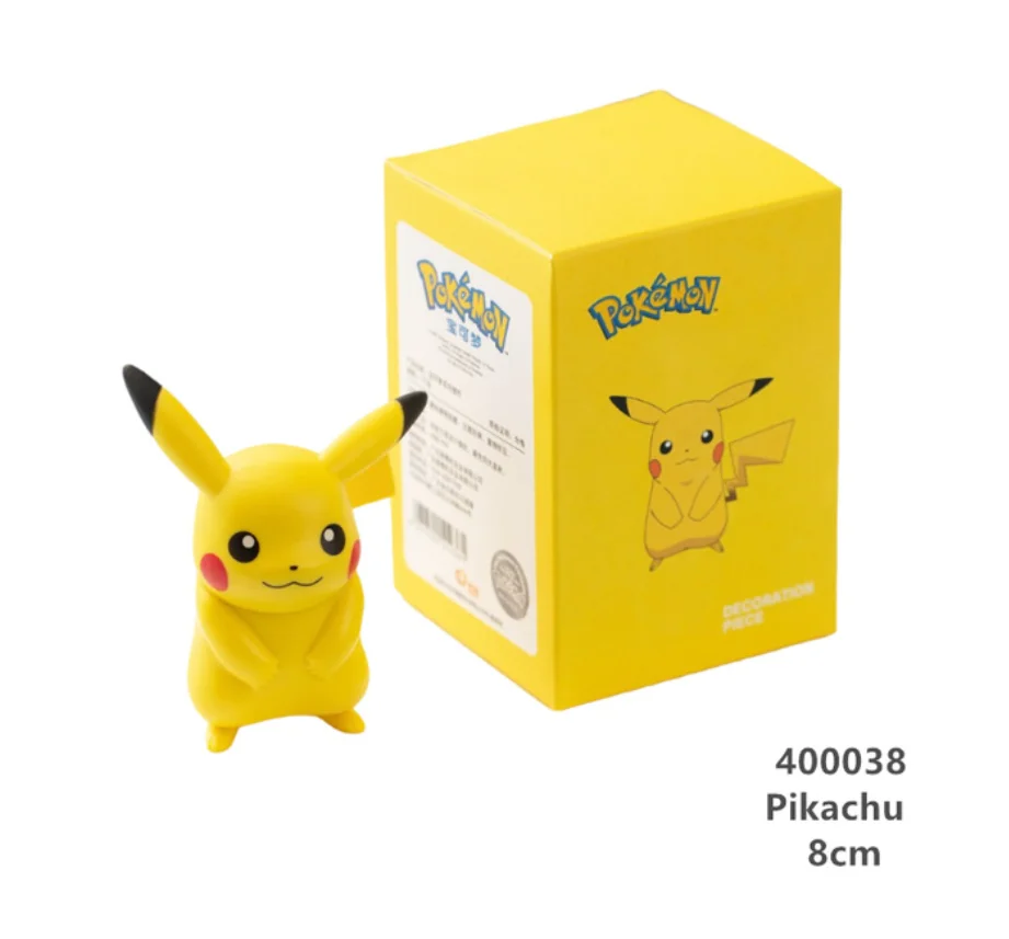 

Free Shipping Standing Pokemon Series With Box 5-8cm PVC Action Figure Toys Dolls