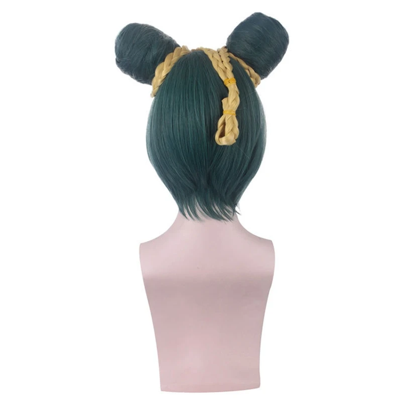 

JoJo's Bizarre Adventure Golden Wind Jolyne Cujoh Kujo Cosplay Wig Halloween Party JoJo no Kimyou na Bouken Fiber Syntheitc Hair