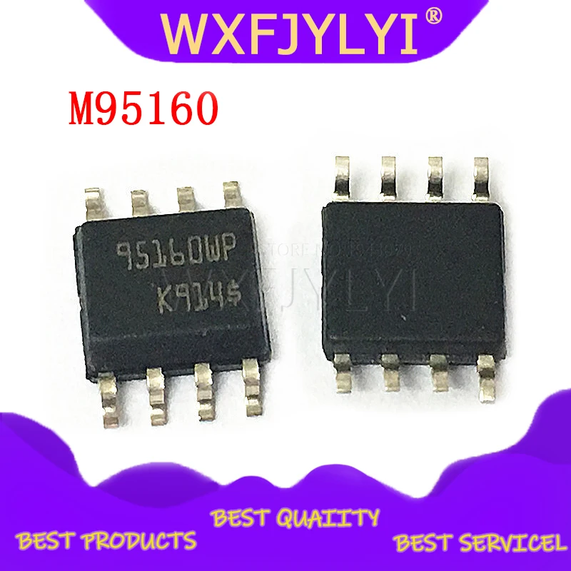 10 шт./лот M95160-WMN6TP 95160 95160WP 95160P 95160WQ серийный чип памяти EEPROM для чипов памяти автомобиля sop-8 новый оригинальный