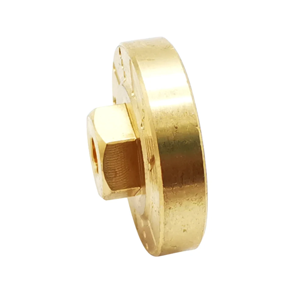 

4pcs Small DIY Durable Model Toy Gold Round RC Car Hex Adapter Aluminum Alloy Lightweight Kids For XiaomI Jimny Sierra