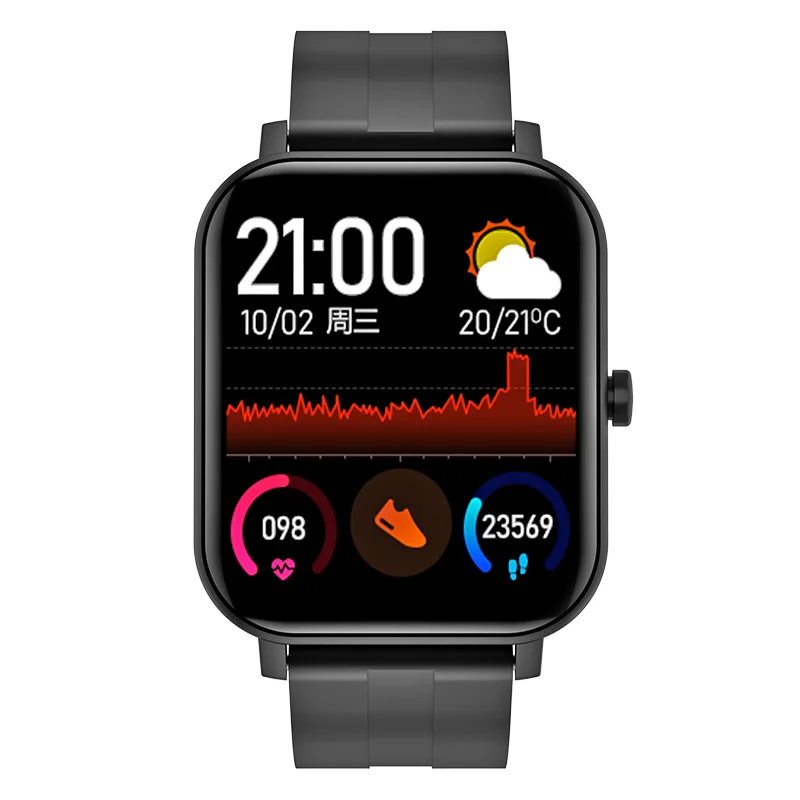 Смарт часы Timewolf 2020 мужские тонкие умные с сенсорным экраном артериальное