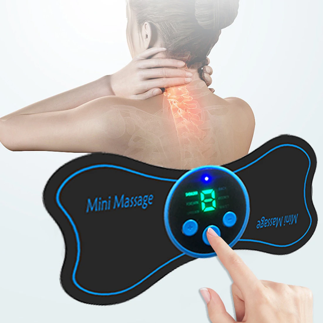 

Gel Pads For Neck Massager Electric Massager For Neck Gel Pads Cervical Meridian Massage Stickers Replacement Gel Pads