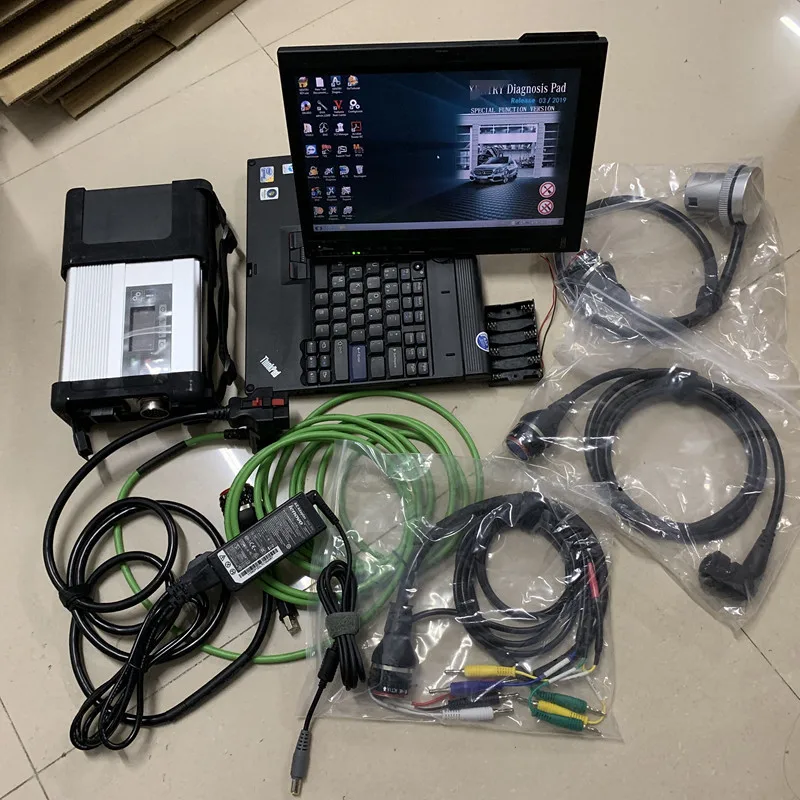 Супер Mb Star C5 x201t I7 4G Ноутбук Lenovo Thinkpad Touch Hdd 320 ГБ/360 ГБ Ssd 06/2021 диагностическое
