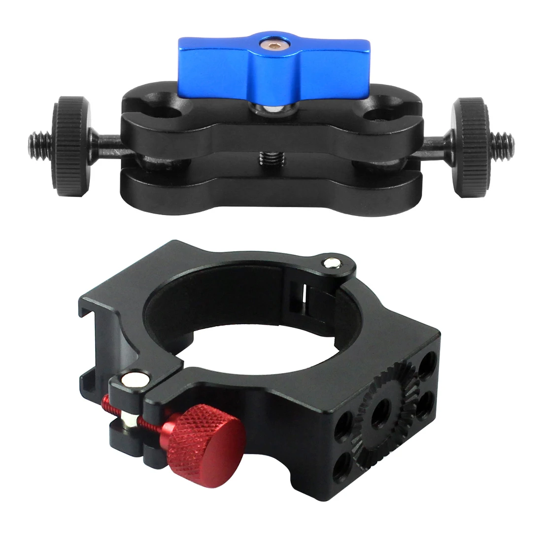 4-Ring Hot Shoe Adapter Ring Microphone Mount with Magic Arm for Zhiyun Smooth 4 Handle Gimbal DSLR Camera | Электроника