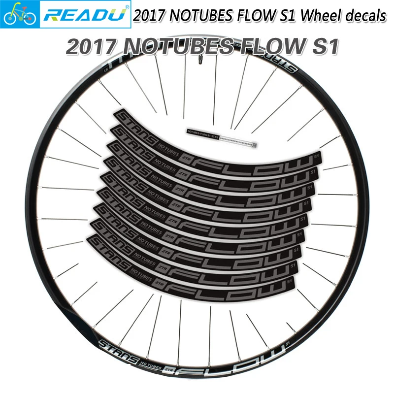 NOTUBES FLOW S1 наклейки на колеса для езды велосипеде обода колес decoyative велосипед