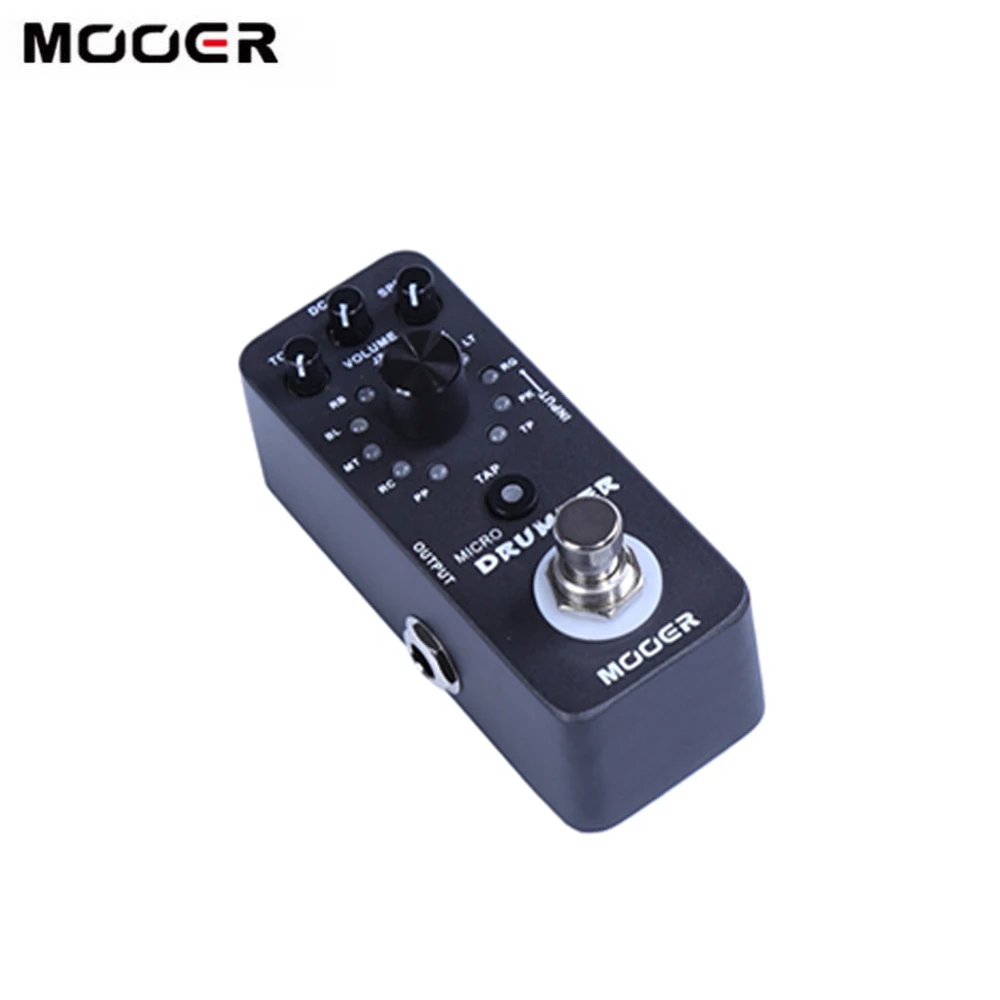 MOOER микро барабанная гитарная педаль цифровая машина для создания эффектов