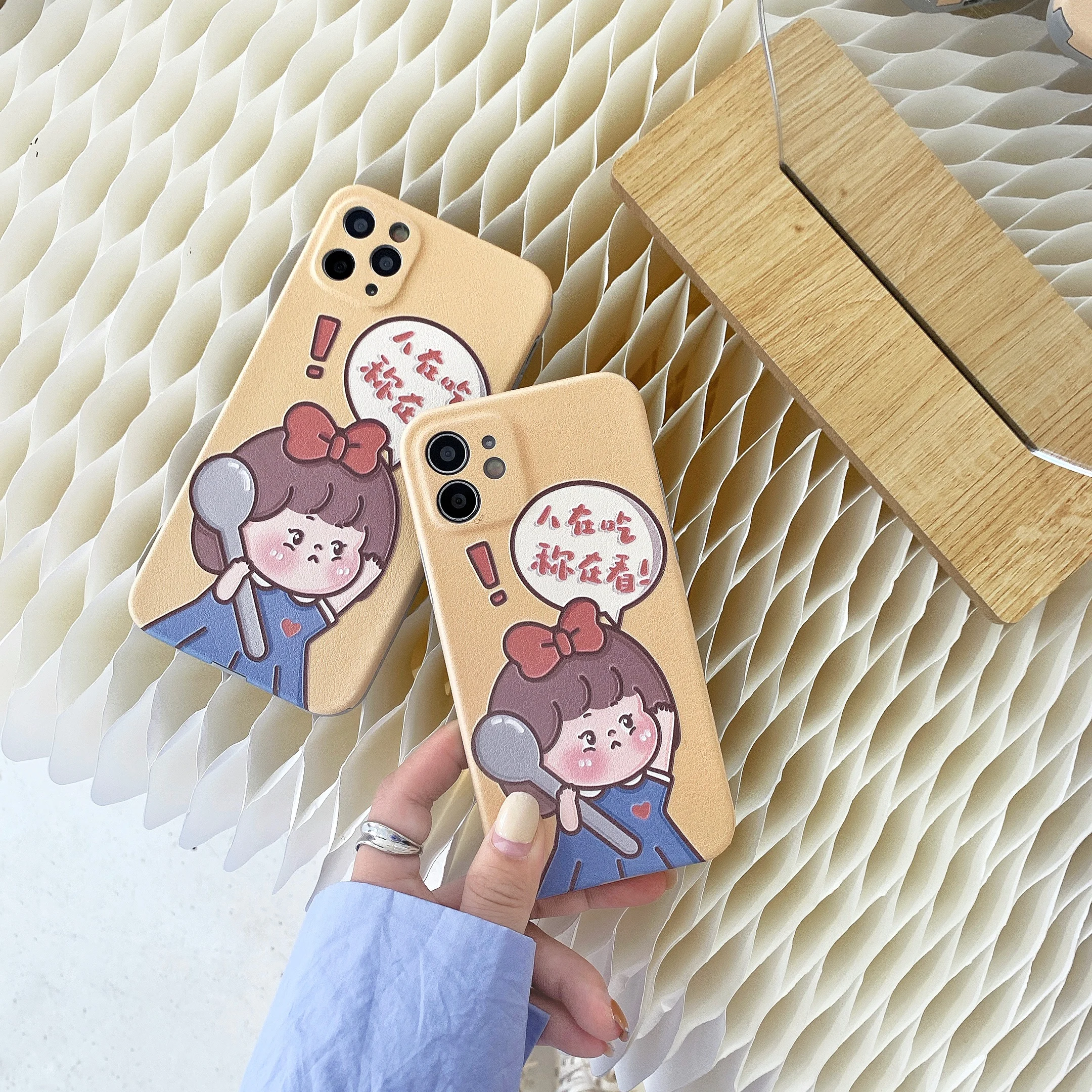 

Cartoon cute little girl is suitable for iphone12 mini / 11 Pro Max mobile phone case 7 / 8plus x xsmax xr protective cover