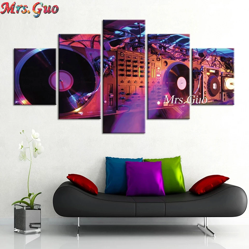 

5 Piece diy diamond painting Christmas Xmas Holiday Cheer 5d diamond embroidery Rhinestone mosaic Full Square Round drill decor,