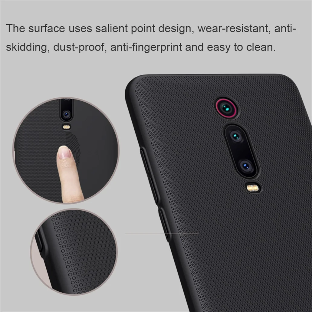 Xiaomi mi 9T красный Redmi K20 чехол Pro Nillkin Супер Матовый щит жесткая задняя панель из