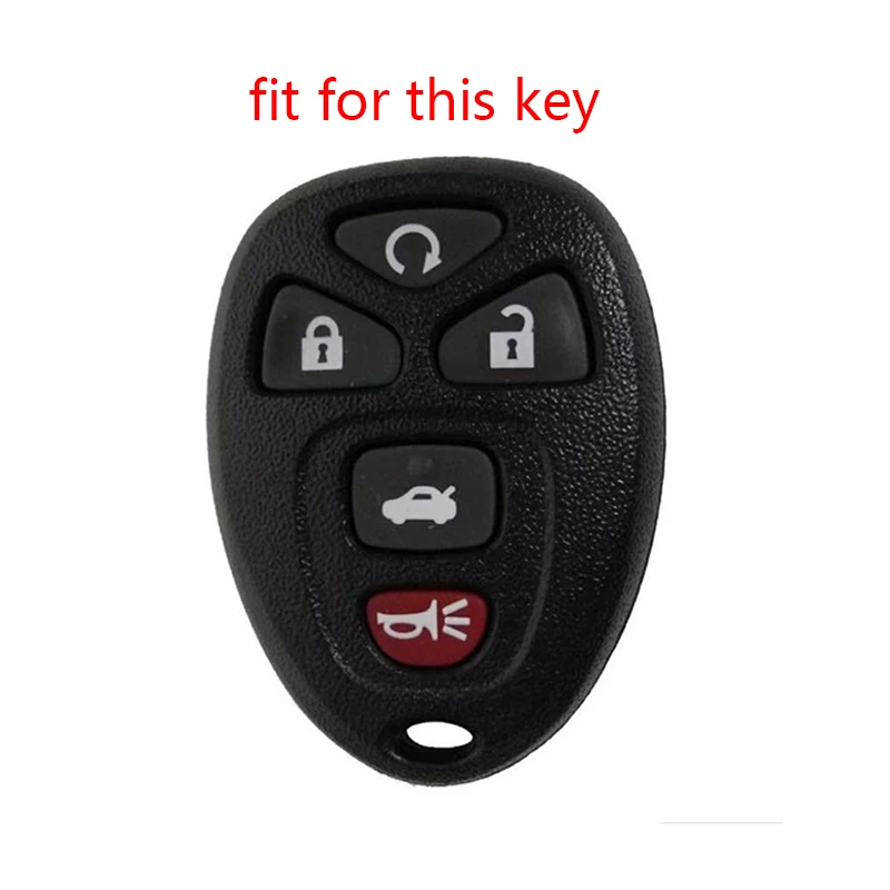 Чехол для ключей Suburban силиконовый чехол Chevrolet Tahoe Traverse Gmc Yukon Remot Sierra Buick Key Cover