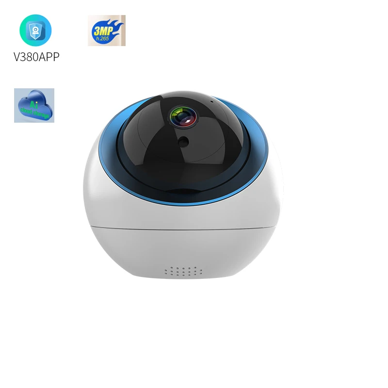 Беспроводная Wi-Fi камера IP 2mp/3mp для домашних животных камера безопасности CCTV камера видеонаблюдения P2P ночное видение Детский Монитор внутренняя камера
