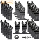 30% скидка 28 шт. Осциллирующее полотно пилы Starlock ремонт вставной пильный станок многофункциональные инструменты лезвия для пилы по дереву