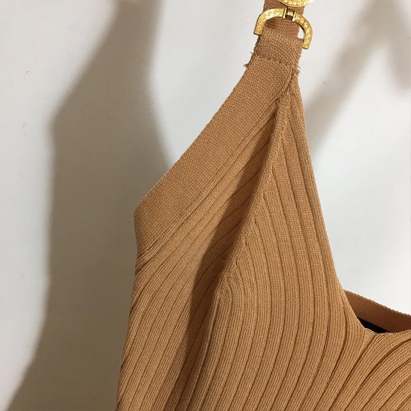 Женское трикотажное платье средней длины с V образным вырезом|Женские платья| |