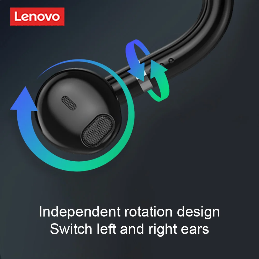 

Lenovo TW16 Wireless Headphone Bluetooth 5.0 Headset Single Ear Earphone Noise Reduction IPX5 Waterproof Hands-Free with Mic