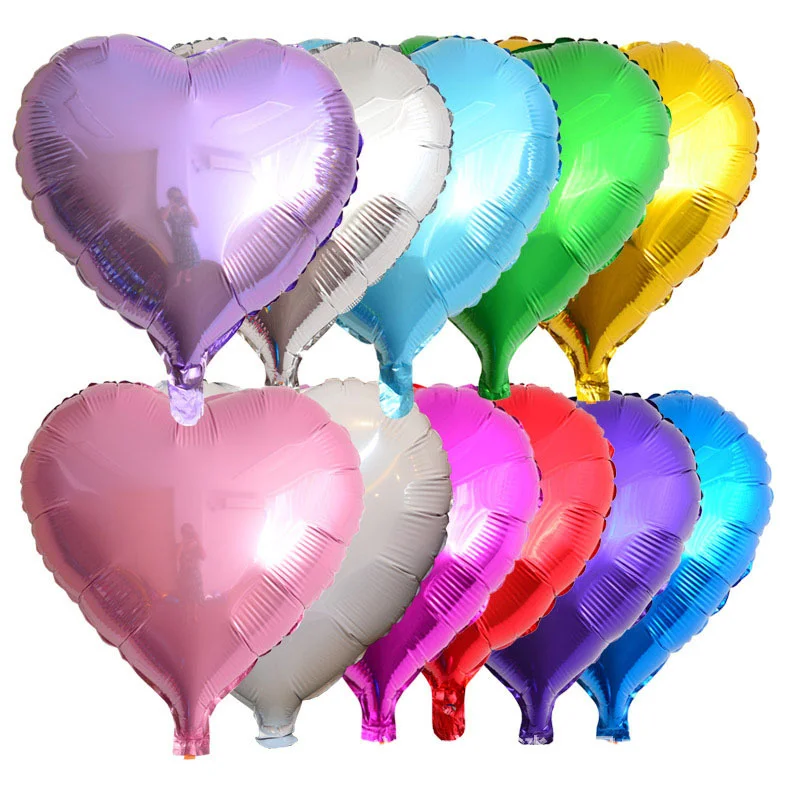 

18 inch heart-shaped aluminum film balloon love balloon wedding birthday party decoration balloon baby shower