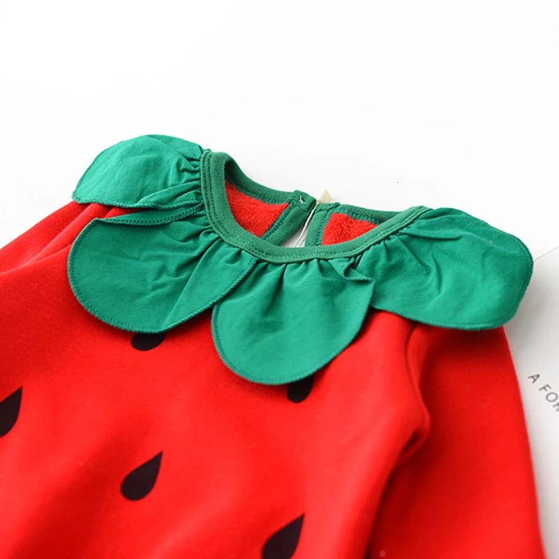 Милая одежда для маленьких мальчиков и девочек осенне-зимний комбинезон