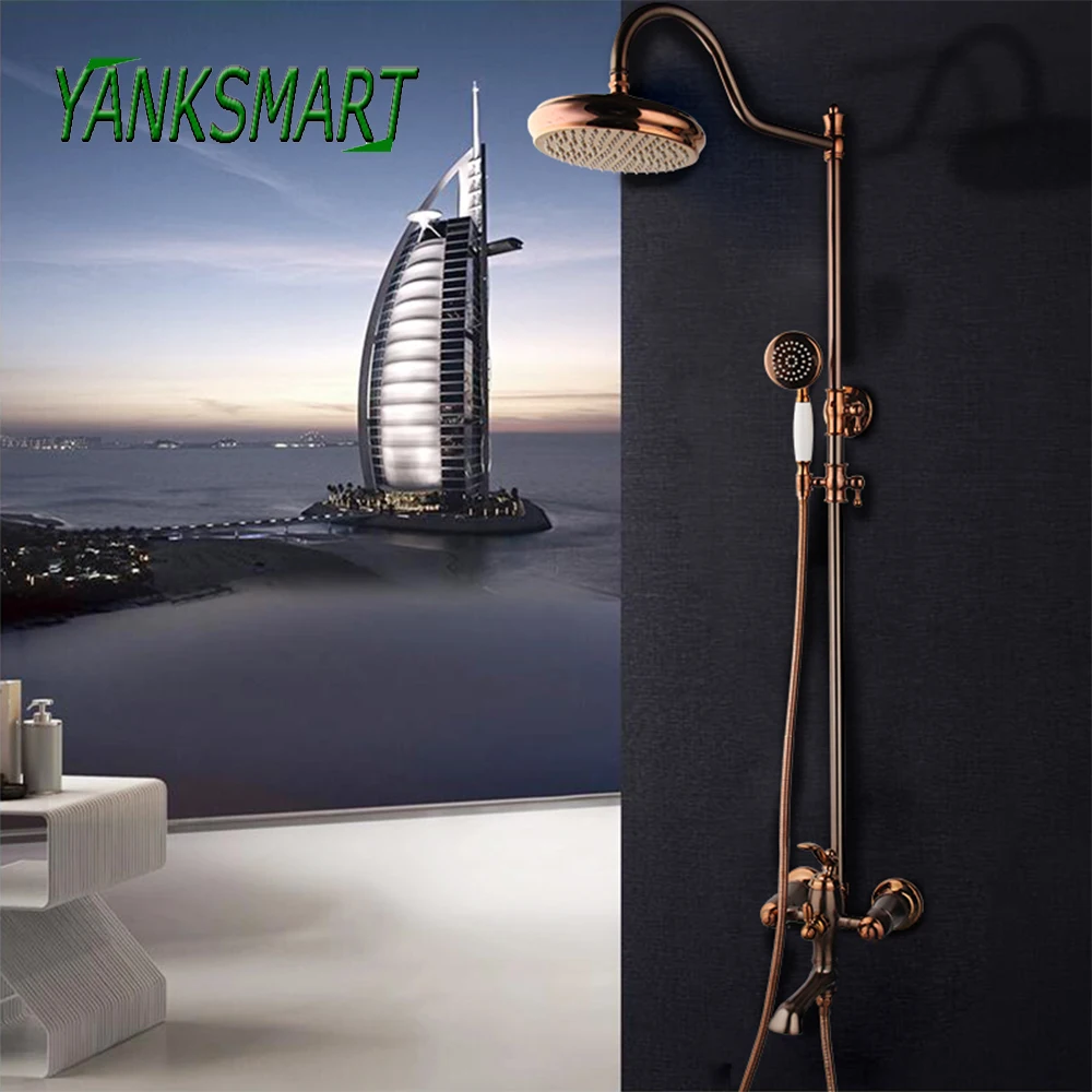 Набор смесителей для душа YANKSMART латунная насадка тропического с ручкой