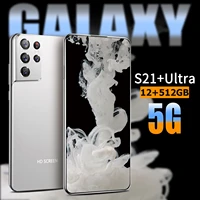galxy s21ultra 12gb ram 512gb rom 7 3 inch 2448mp andriod 10 smartphones 10 core mtk6889 dual sim 4g lte 5g 6800mah cell phones