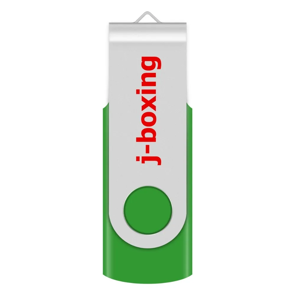 J-boxing Green 16GB USB флеш-накопители, складные ручки, поворотный флеш-накопитель, USB карта памяти для компьютера, Mac, планшета, флеш-накопитель