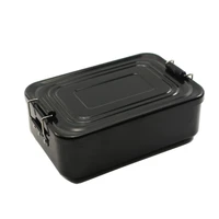 bento box aluminum outdoor portable military lunch box camping cooking cookware camping kitchen outdoor cooking