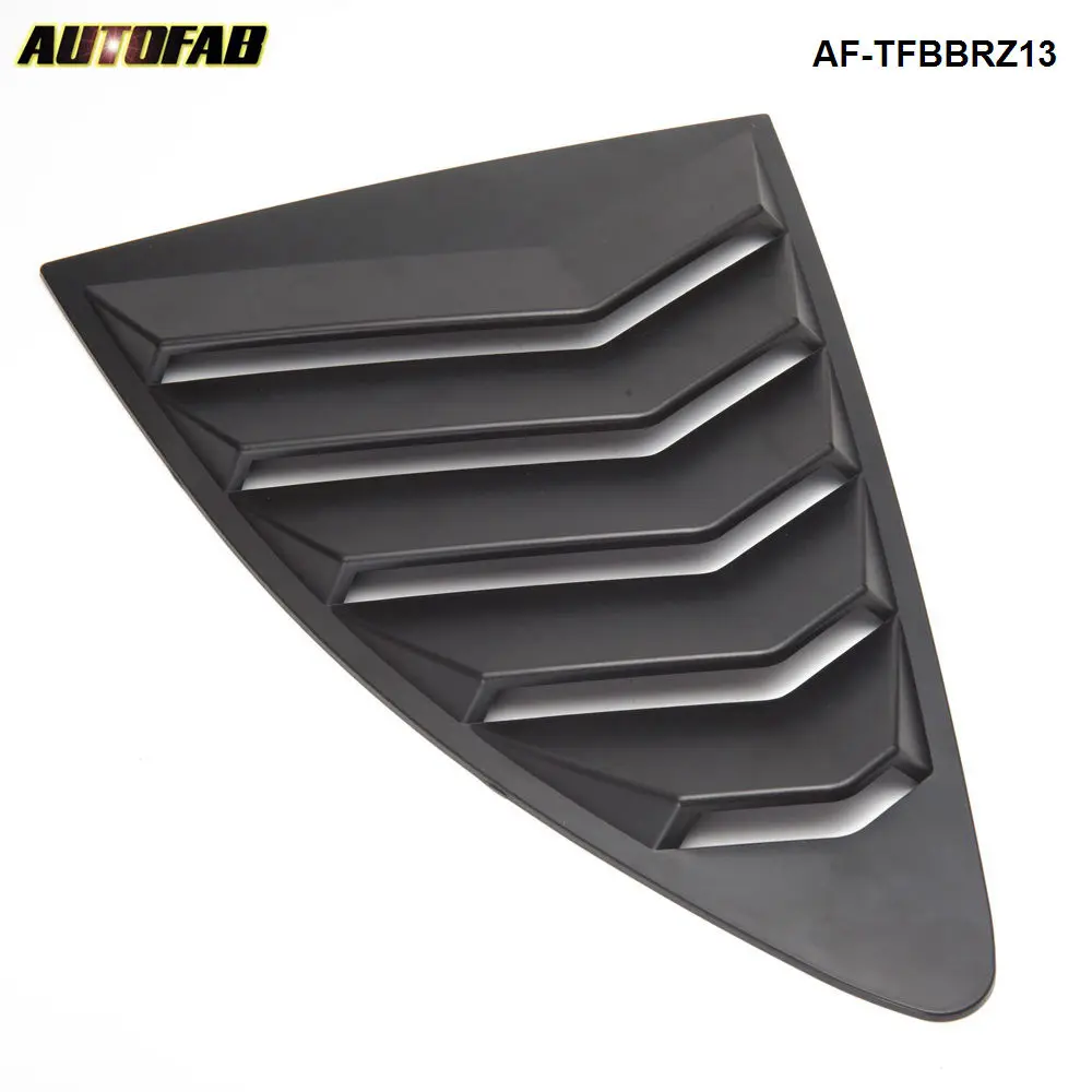 Черная боковая четверть окна жалюзи доска ABS 5-Vent для Subaru BRZ 2013-2017 AF-TFBBRZ13 |