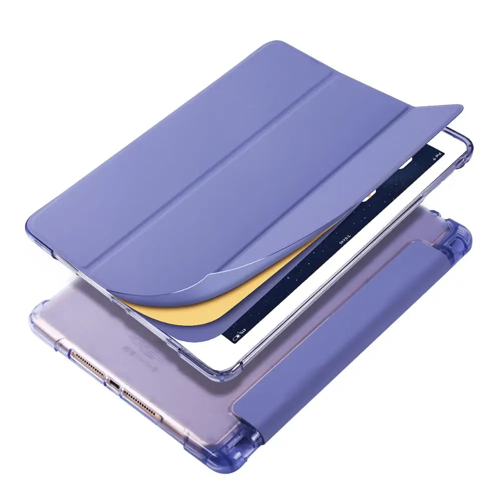 Для iPad 9 7 чехол Pro 12 10 5 'Air 3ཆ.2 дюйма 2017 2018 2019 мягкий с держателем для карандашей