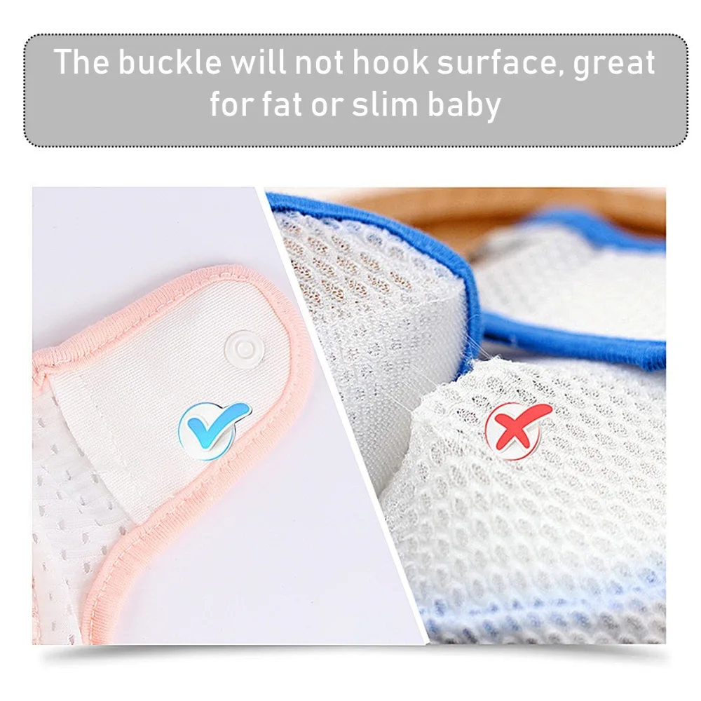 

1 Pair Breathable Elbow Protector Elastic Crawl Knee Brace Knee Cover Knee Pad Adorable Knee Sleeve for Baby Kids Infant (A