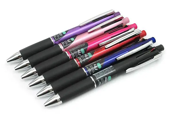 Ручка шариковая Uni MSXE5-1000-05 Jetstream 4 и 1 цвета 0 5 мм 7 (черная синяя красная зеленая) +