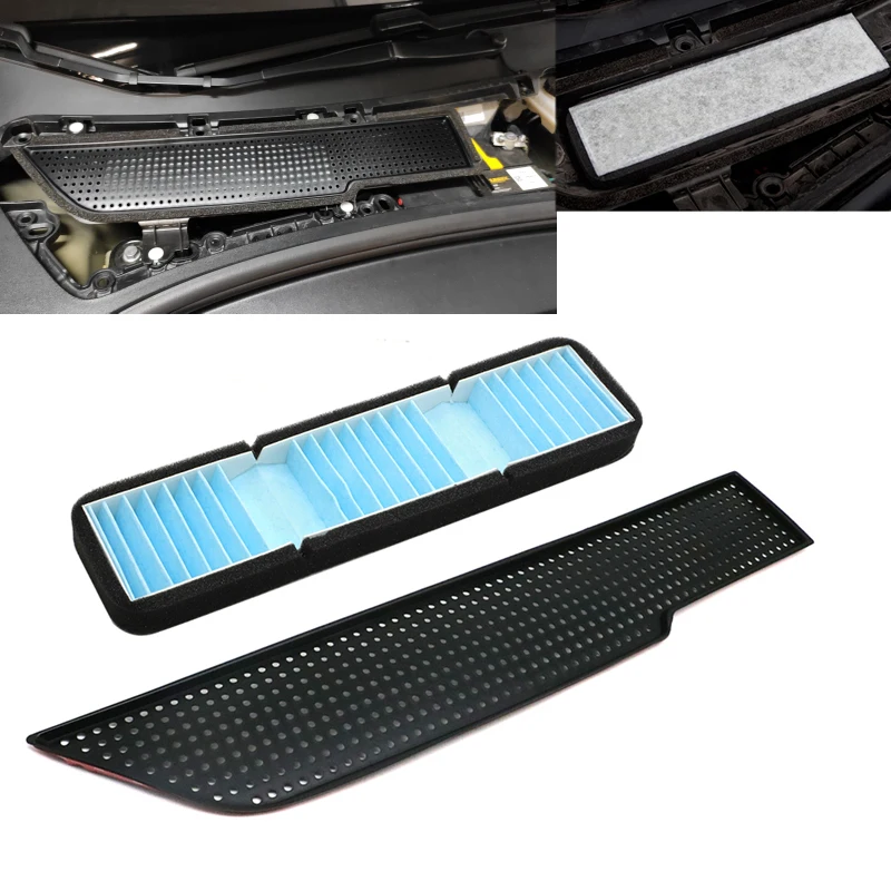 

Auto For Tesla Model 3 Car Air Flow Vent Cover Trim Air Filter Accessories Anti-Blocking Model3 Intake Protection Model Three