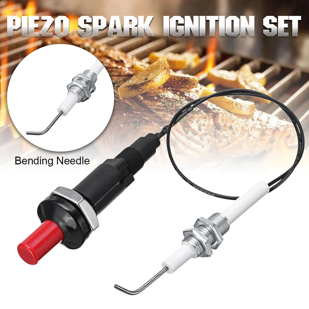 

Universal 30cm Piezo Spark Ignition Set For Heater Radiator Gas Grill Cooker Bbq Sale Gas Stove Ignition Fittings Push Type