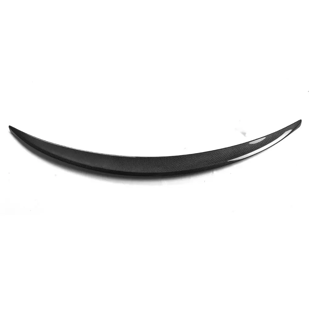 

Real Carbon Fiber Car Rear Trunk Boot Lip Spoiler Wing Lid Big For Mer