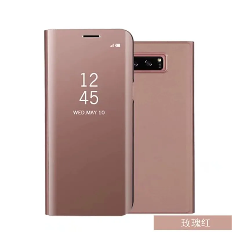 Для samsung S9 Note 9 A6 A8 2018 huawei P20 Lite чехол с откидной подставкой для просмотра смарт